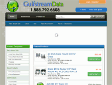 Tablet Screenshot of gulfstreamdata.com